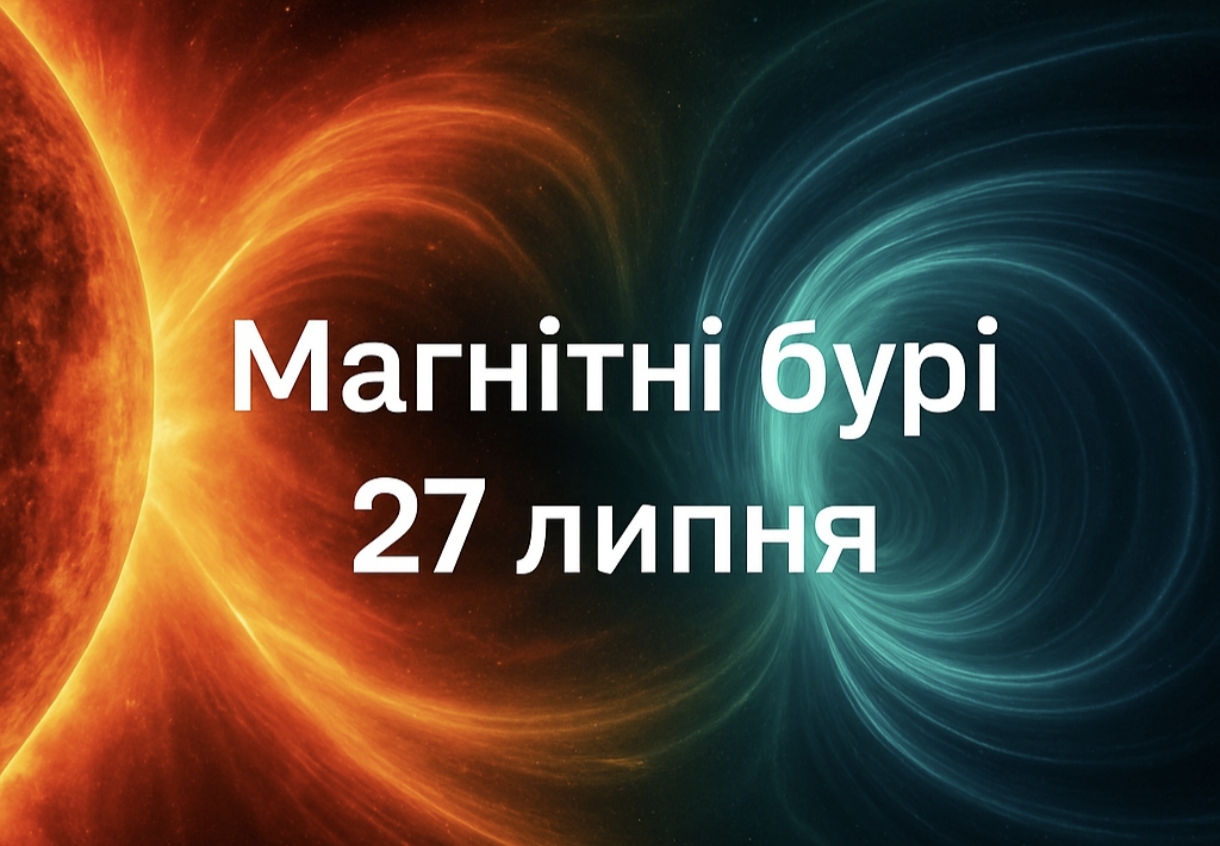 Магнітні бурі, прогноз на сьогодні: чого очікувати від сонячної активності 27 липня