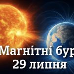 Магнітні бурі, прогноз на сьогодні: чого очікувати від сонячної активності 29 липня