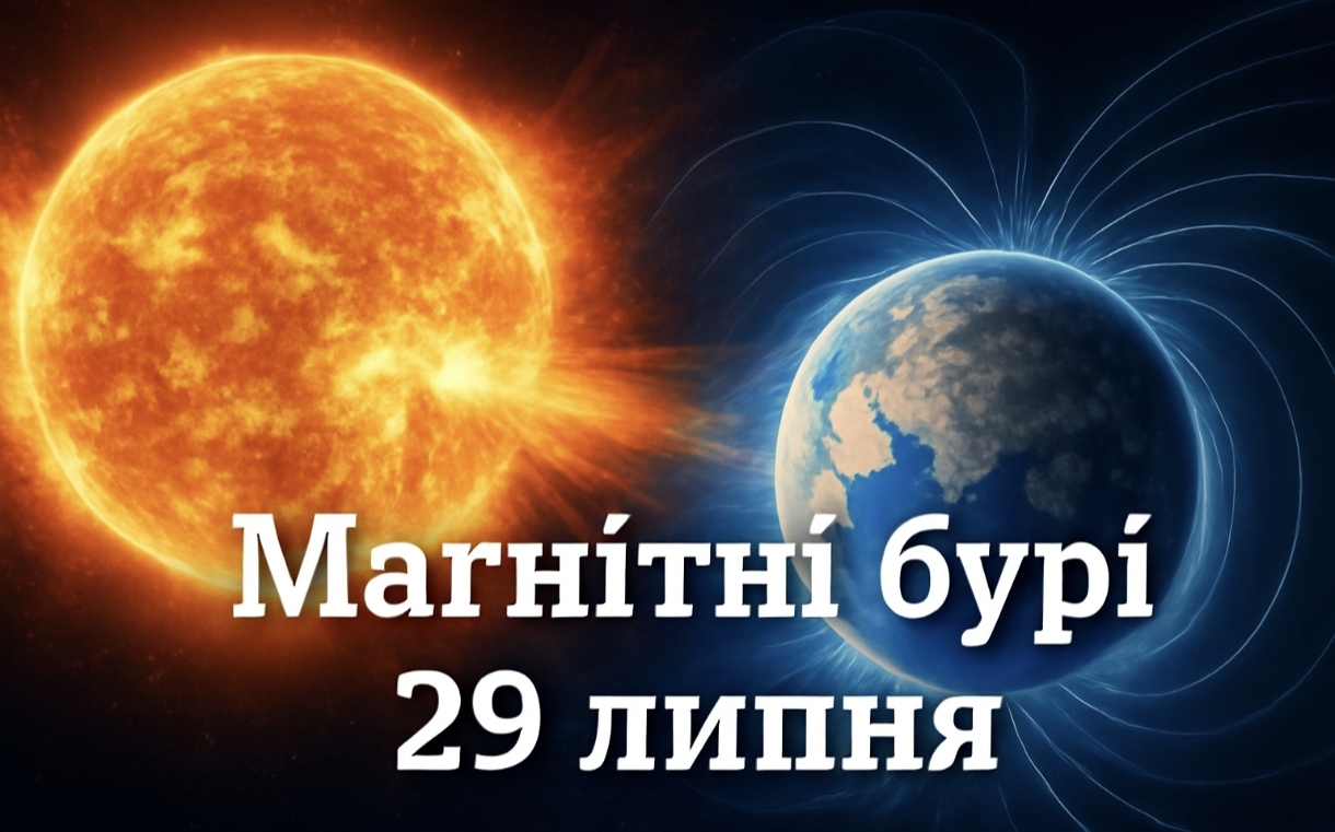 Магнітні бурі, прогноз на сьогодні: чого очікувати від сонячної активності 29 липня