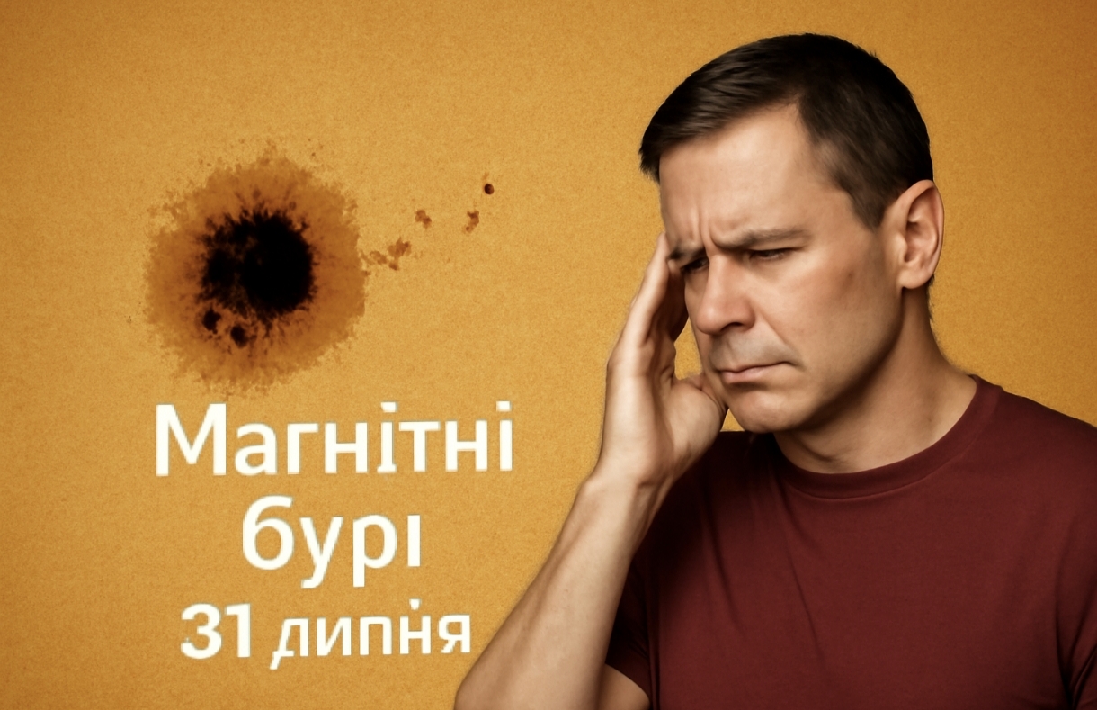 Магнітні бурі, прогноз на сьогодні: чого очікувати від сонячної активності 31 липня