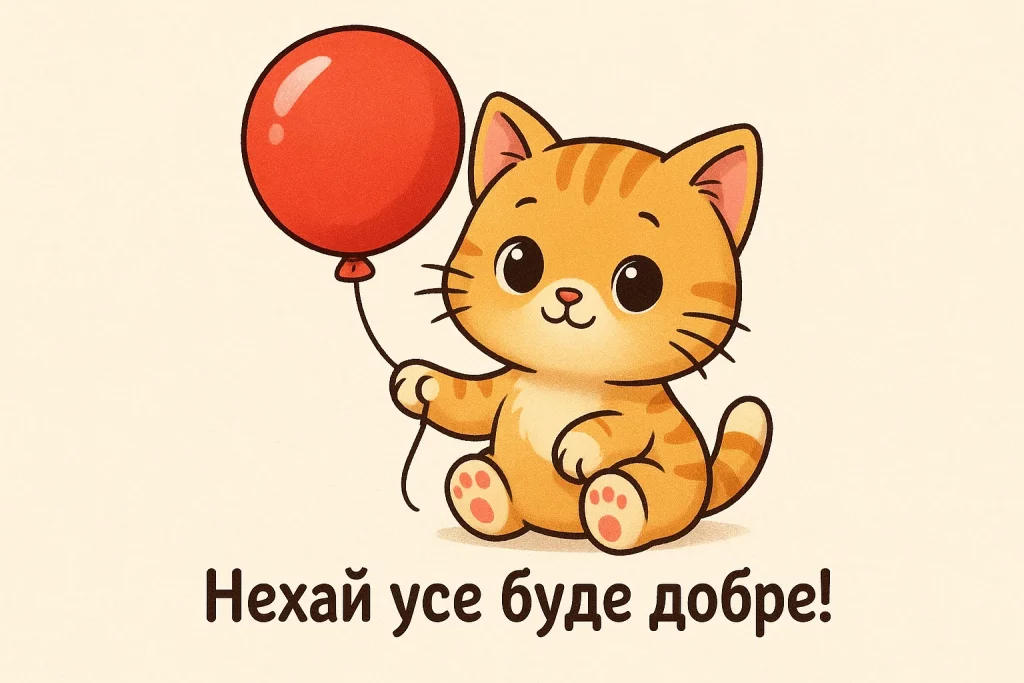 Все буде добре! Картинки та листівки, що підбадьорюють і надихають