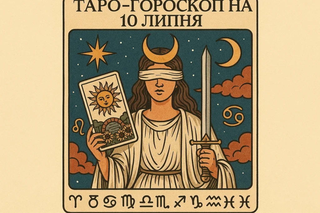 Таро-гороскоп на 10 липня 2025 року для всіх 12 знаків зодіаку