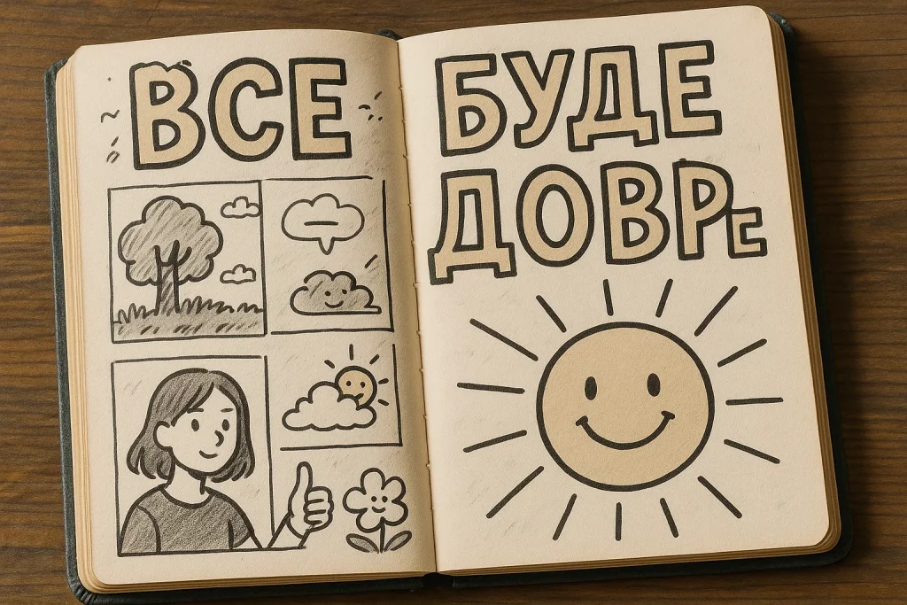 Все буде добре! Картинки та листівки, що підбадьорюють і надихають