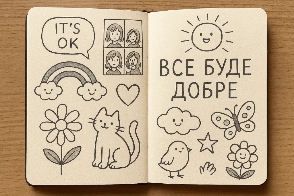 Все буде добре! Картинки та листівки, що підбадьорюють і надихають