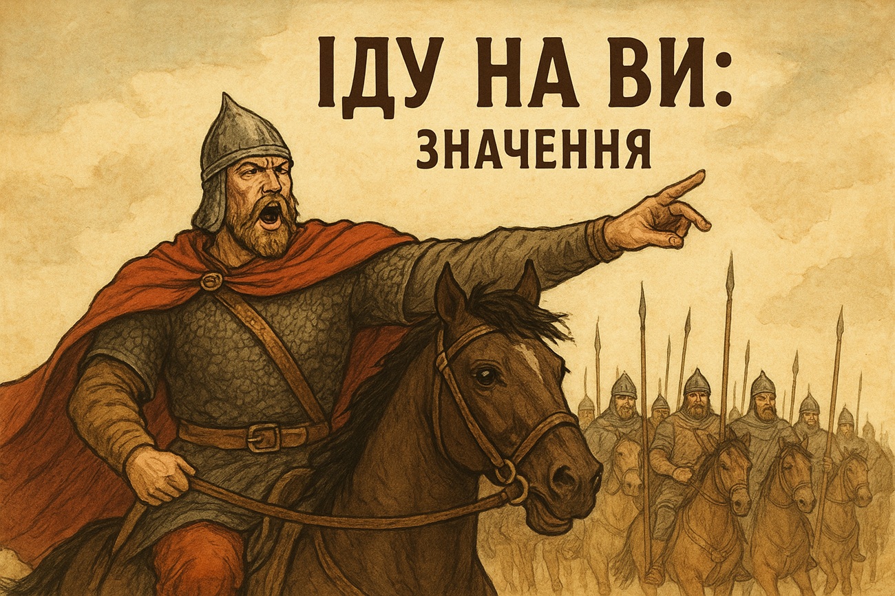 Іду на ви: що означає знаменита фраза і кому вона належить?