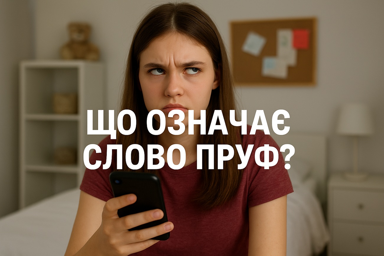 Що таке пруф у сленгу: значення слова, походження та приклади вживання