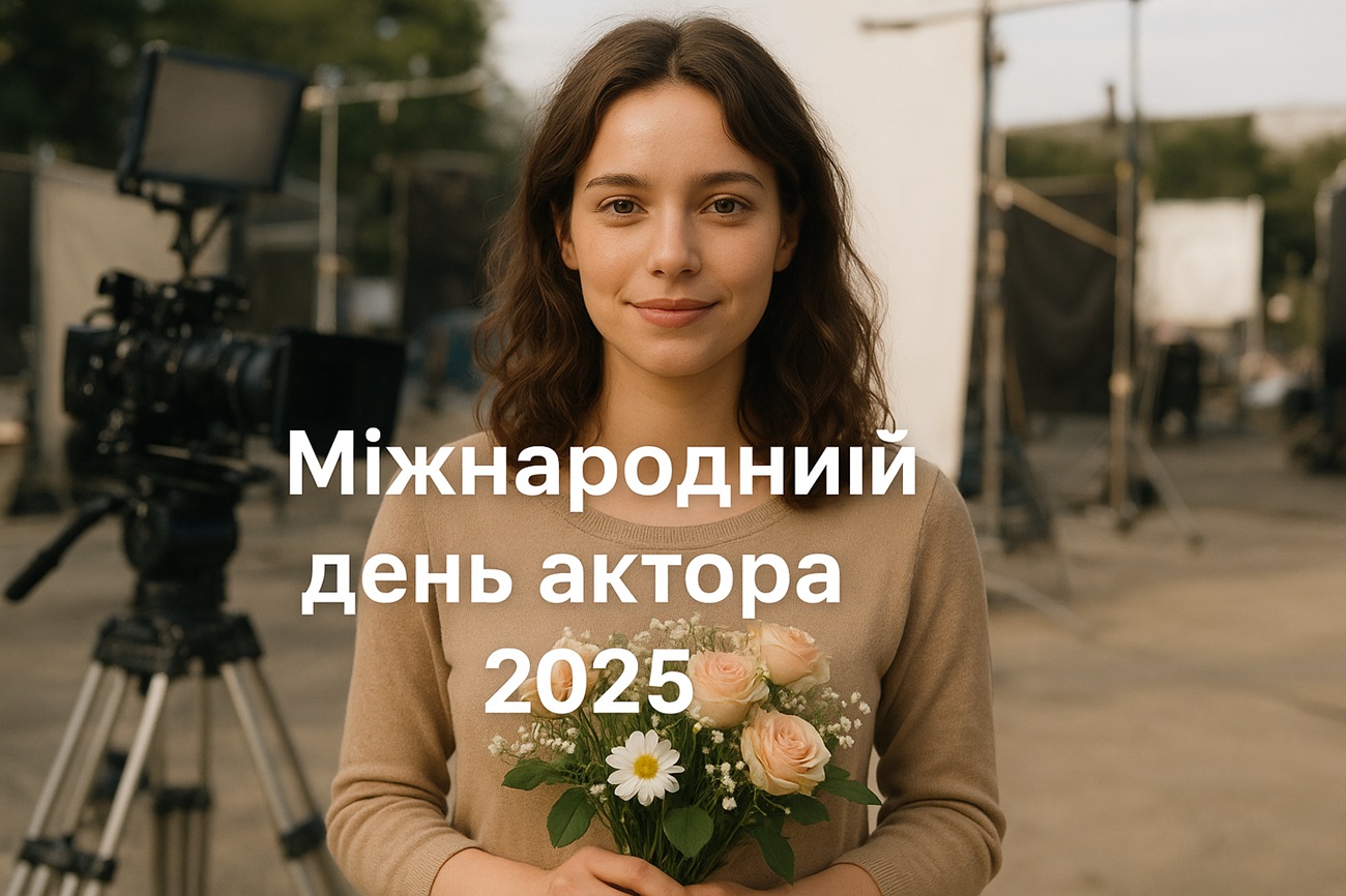 Міжнародний день актора 26 серпня 2025: побажання та картинки
