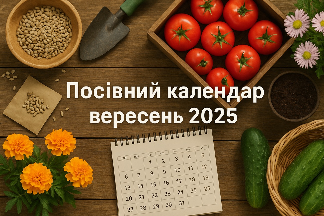 Місячний посівний календар на вересень 2025: сприятливі та несприятливі дні для городників