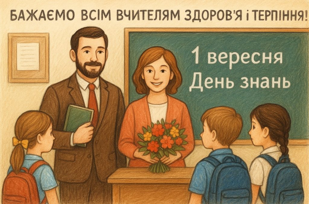 Привітання з 1 вересня 2025 вчителям в картинках, віршах, прозі та SMS