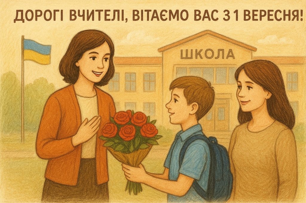 Привітання у віршах для вчителі
