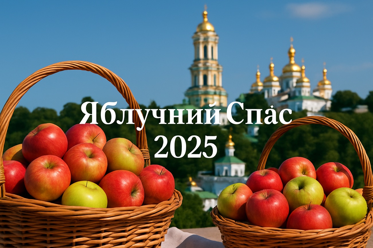 Яблучний спас 6 серпня 2025: побажання, СМС і картинки українською