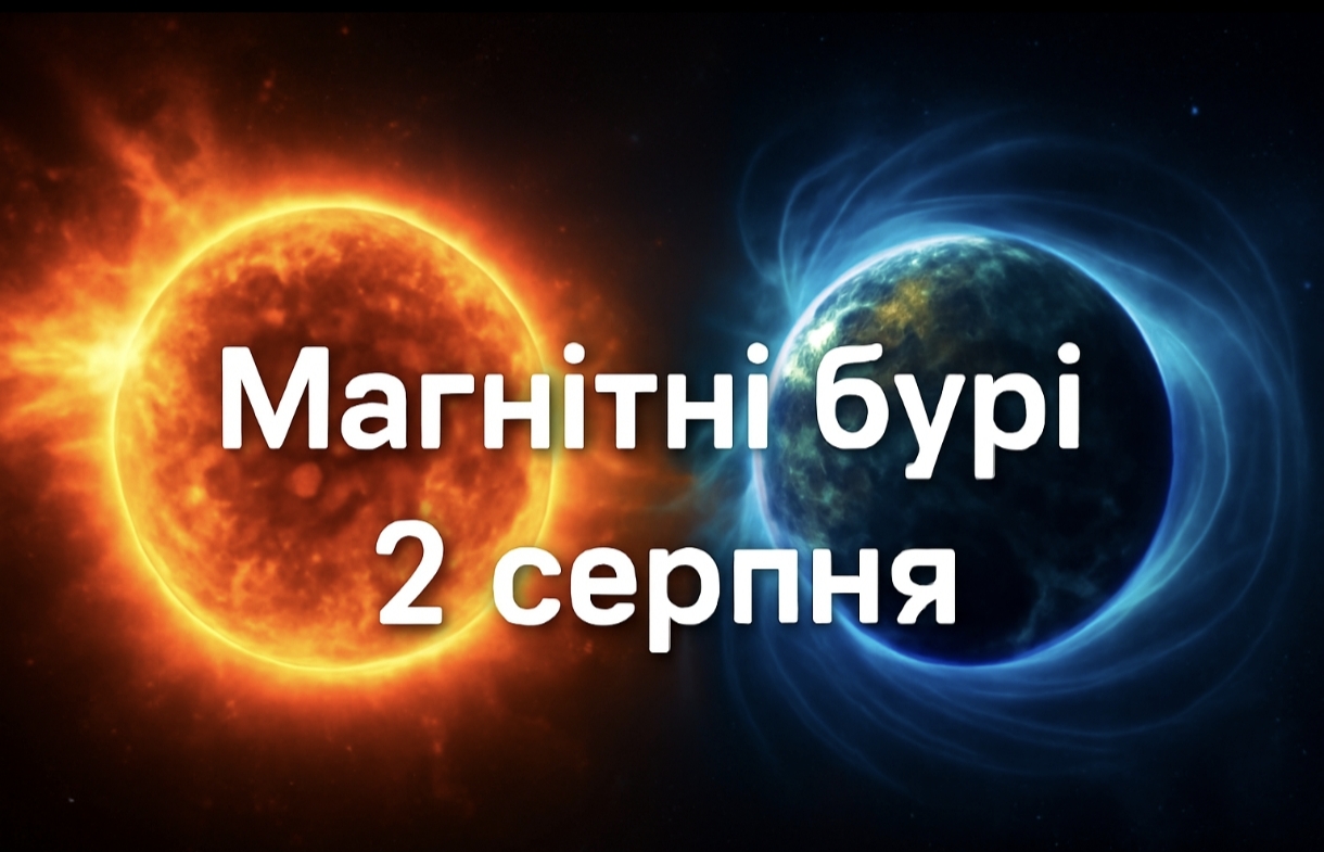 Магнітні бурі, прогноз на сьогодні: чого очікувати від сонячної активності 2 серпня