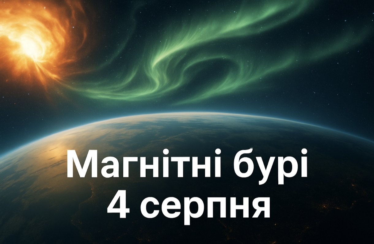 Магнітні бурі, прогноз на сьогодні: чого очікувати від сонячної активності 4 серпня