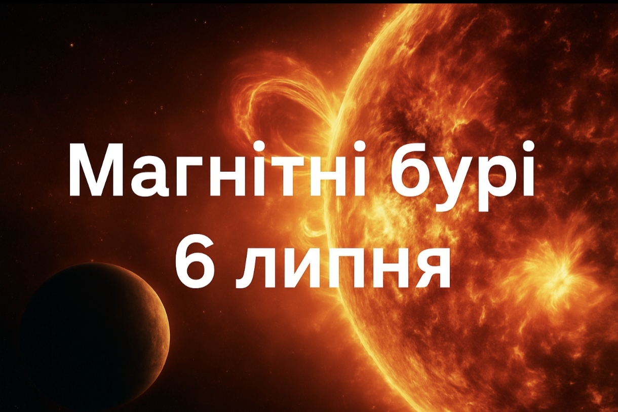 Магнітні бурі, прогноз на сьогодні: чого очікувати від сонячної активності 6 серпня