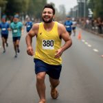 П'яний забіг у шльопках: як Ісак Альмейда став зіркою 8-кілометрового марафону в Бразилії