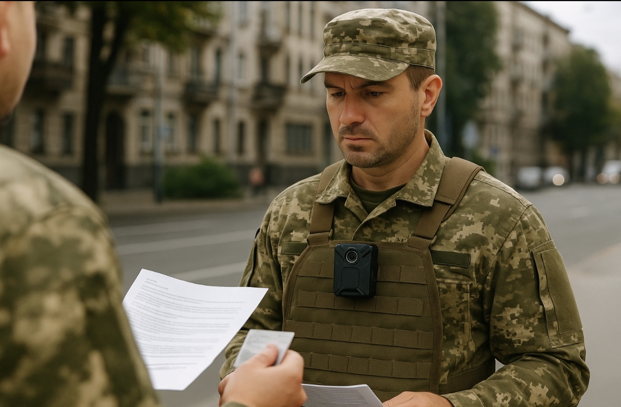Чому тепер працівники ТЦК зобов'язані носити бодікамери та що зміниться у процедурі вручення повісток