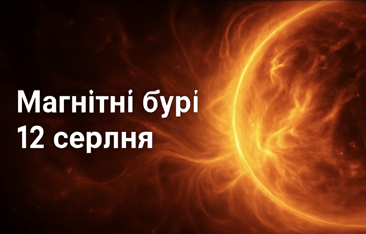 Магнітні бурі, прогноз на сьогодні: чого очікувати від сонячної активності 12 серпня
