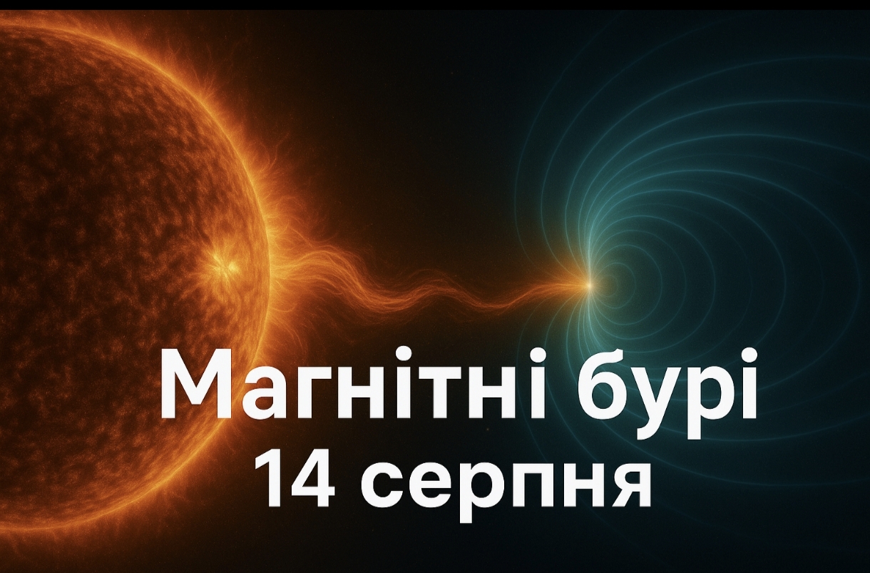 Магнітні бурі, прогноз на сьогодні: чого очікувати від сонячної активності 14 серпня