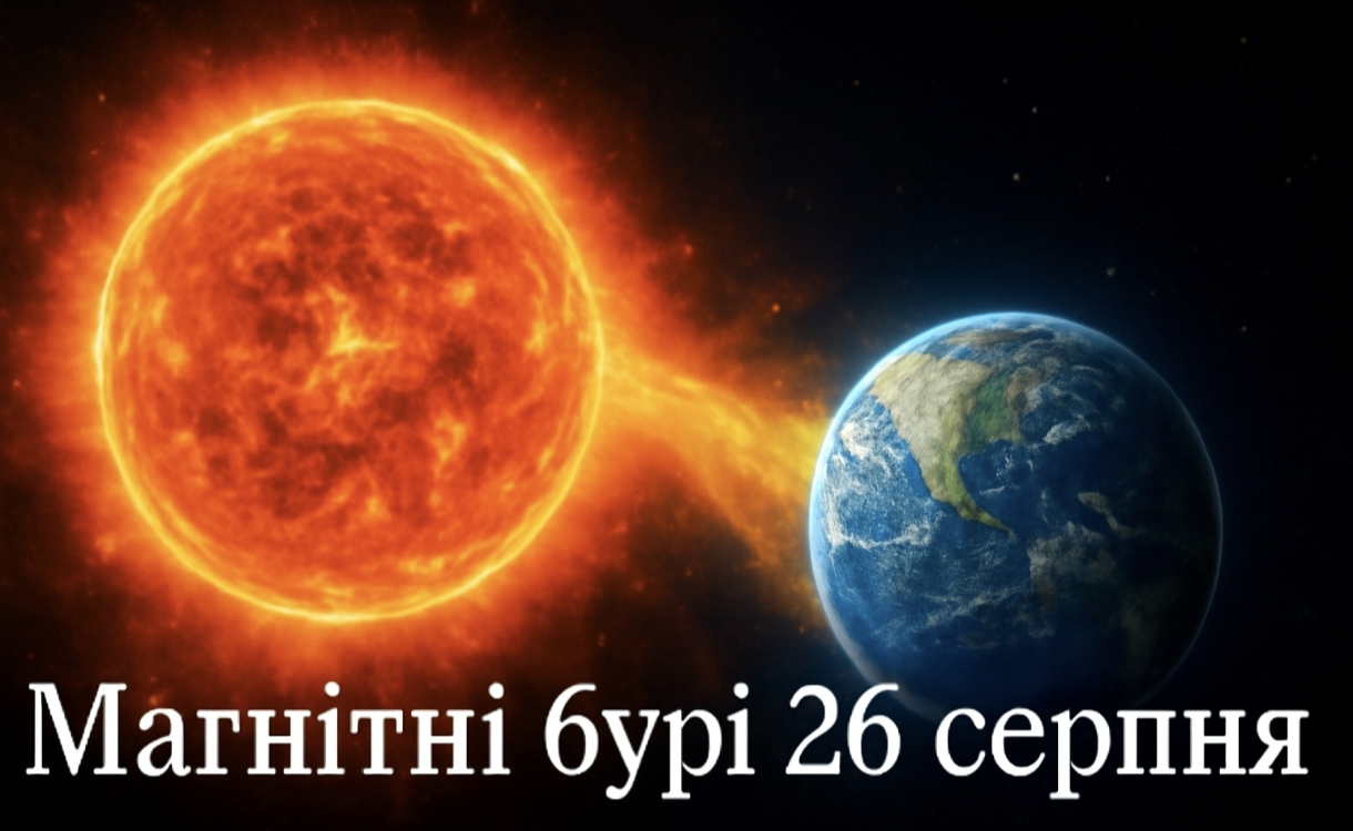 Магнітні бурі, прогноз на сьогодні: чого очікувати від сонячної активності 26 серпня