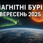 Прогноз магнітних бур на вересень 2025: що може статися з вашим здоров'ям