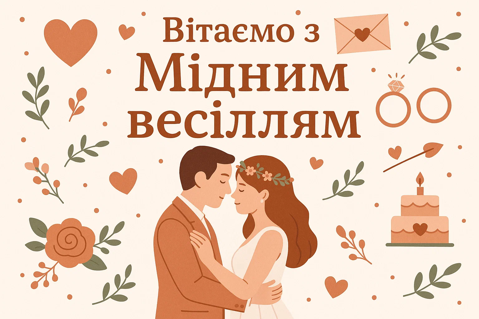 Мідне весілля 7 річниця шлюбу_