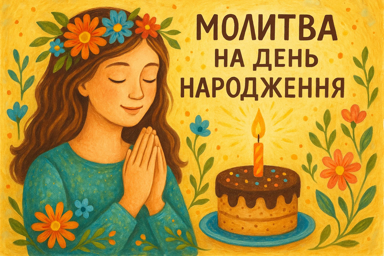Молитви на день народження для себе, дітей і рідних людей