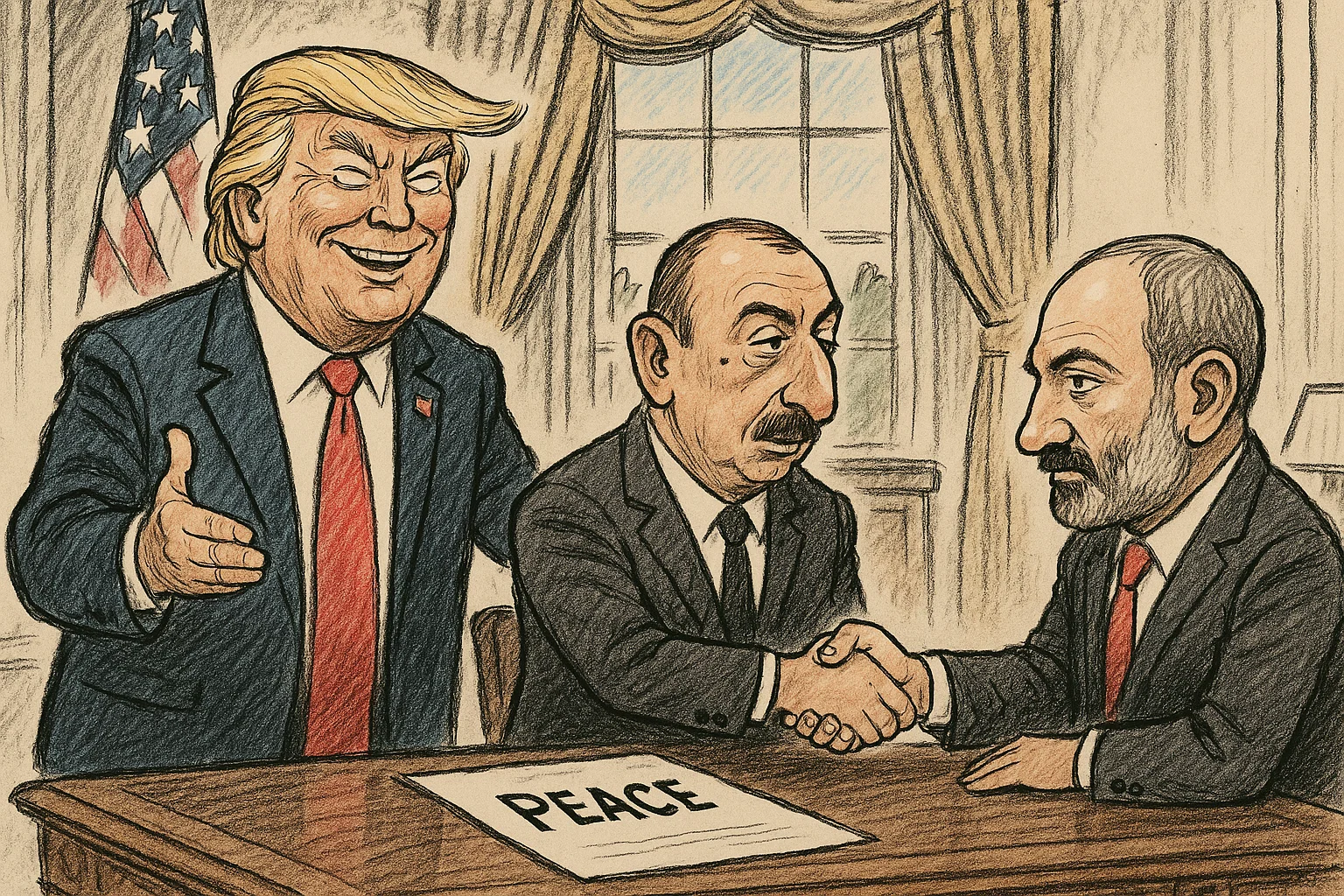 Трамп ініціює мирну угоду між Вірменією та Азербайджаном в США