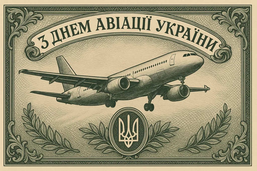Привітання до Дня авіації України: своїми словами та в картинках чи листівках