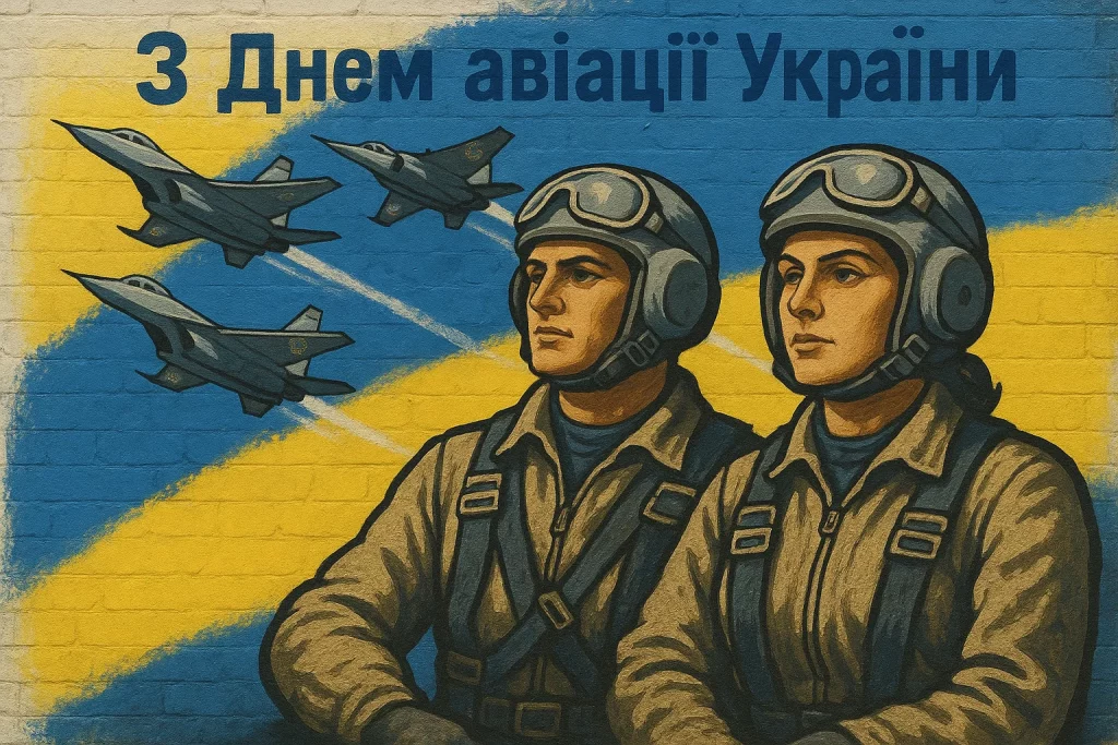 Привітання до Дня авіації України: своїми словами та в картинках чи листівках