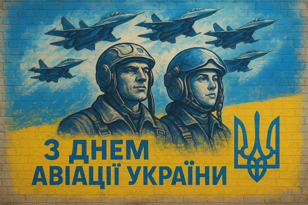 Привітання до Дня авіації України: своїми словами та в картинках чи листівках