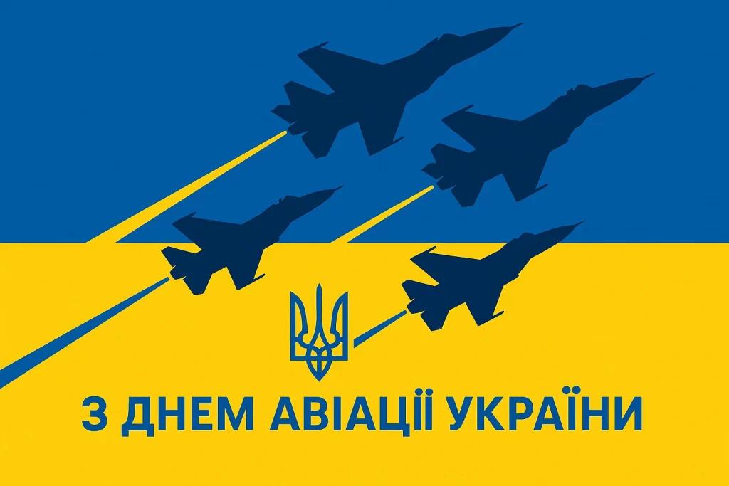 Привітання до Дня авіації України: своїми словами та в картинках чи листівках