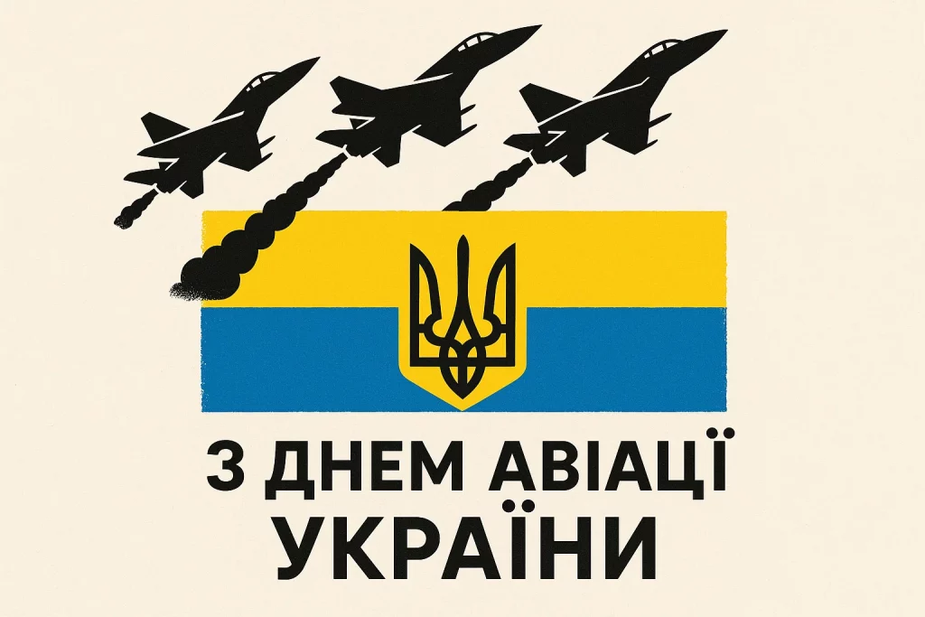 Привітання до Дня авіації України: своїми словами та в картинках чи листівках