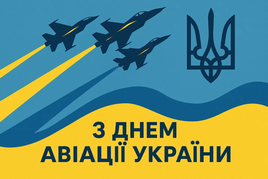 Привітання до Дня авіації України: своїми словами та в картинках чи листівках