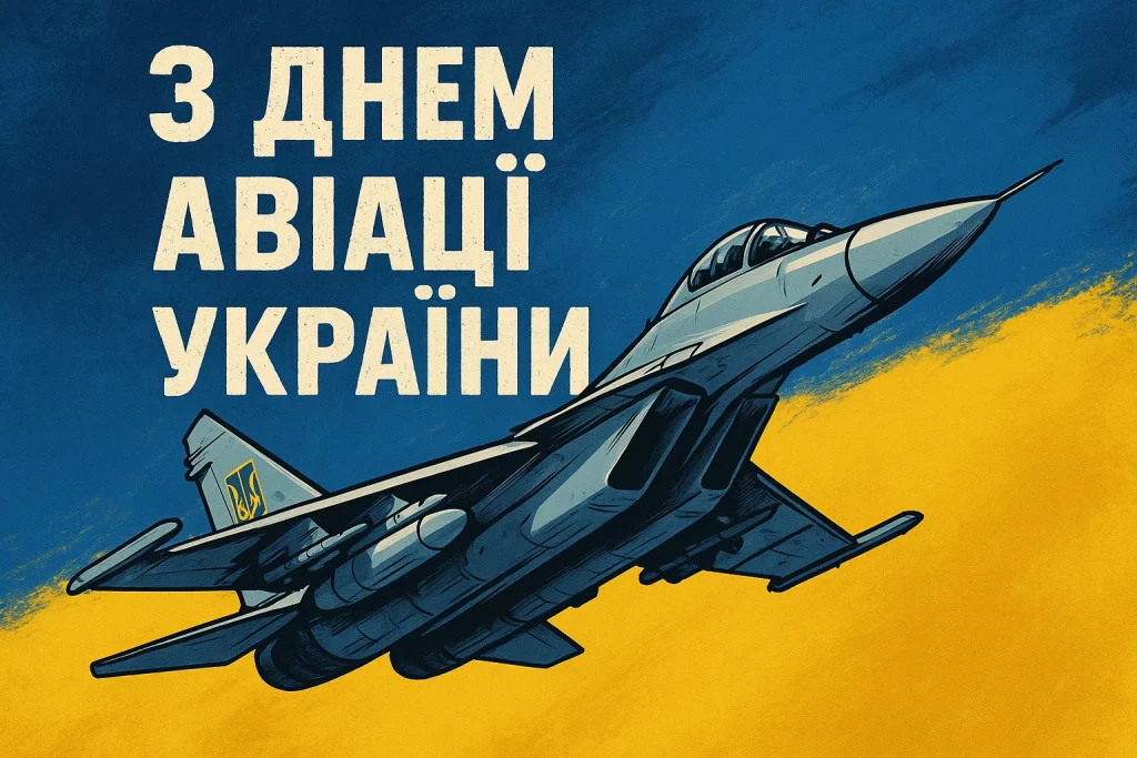 Привітання до Дня авіації України: своїми словами та в картинках чи листівках