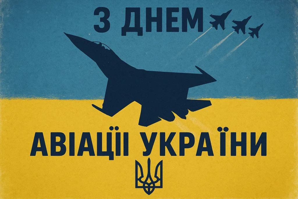 Привітання до Дня авіації України: своїми словами та в картинках чи листівках