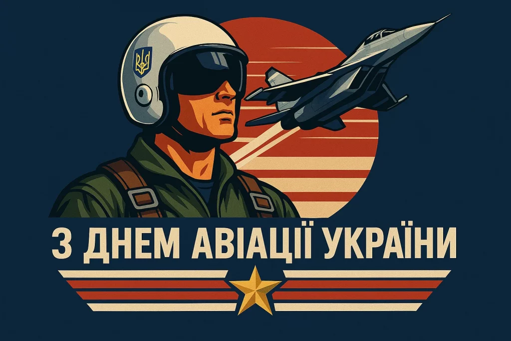 Привітання до Дня авіації України: своїми словами та в картинках чи листівках