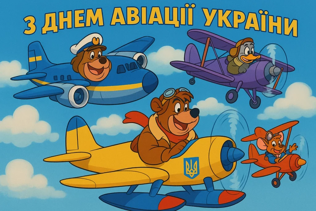 Привітання до Дня авіації України: своїми словами та в картинках чи листівках