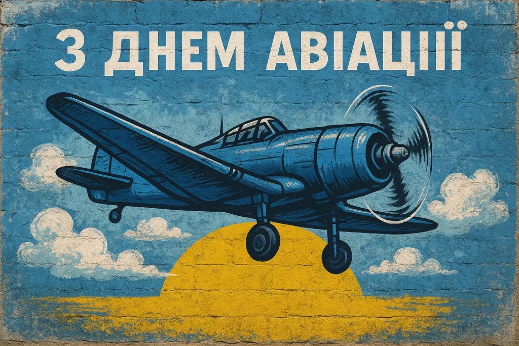 Привітання до Дня авіації України: своїми словами та в картинках чи листівках