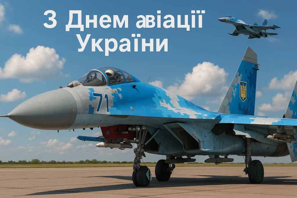 Привітання до Дня авіації України: своїми словами та в картинках чи листівках