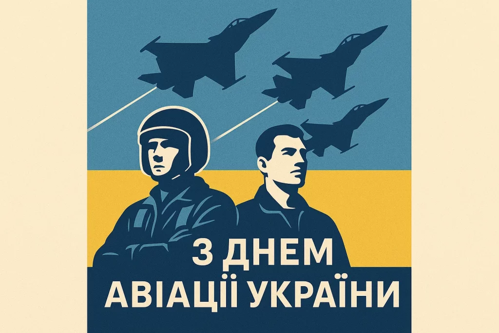Привітання до Дня авіації України: своїми словами та в картинках чи листівках