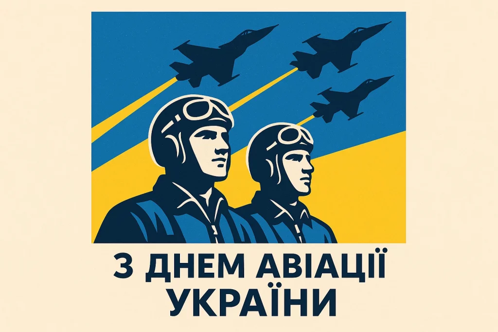 Привітання до Дня авіації України: своїми словами та в картинках чи листівках