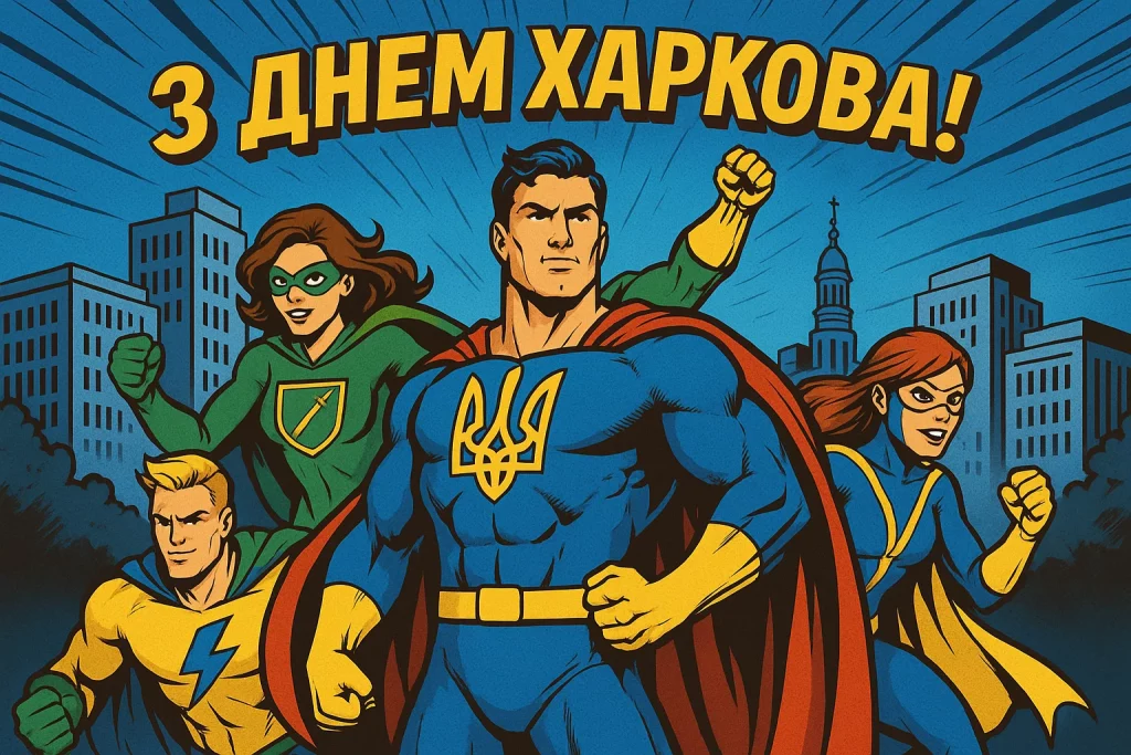 Привітання до Дня міста Харкова: своїми словами та в картинках чи листівках