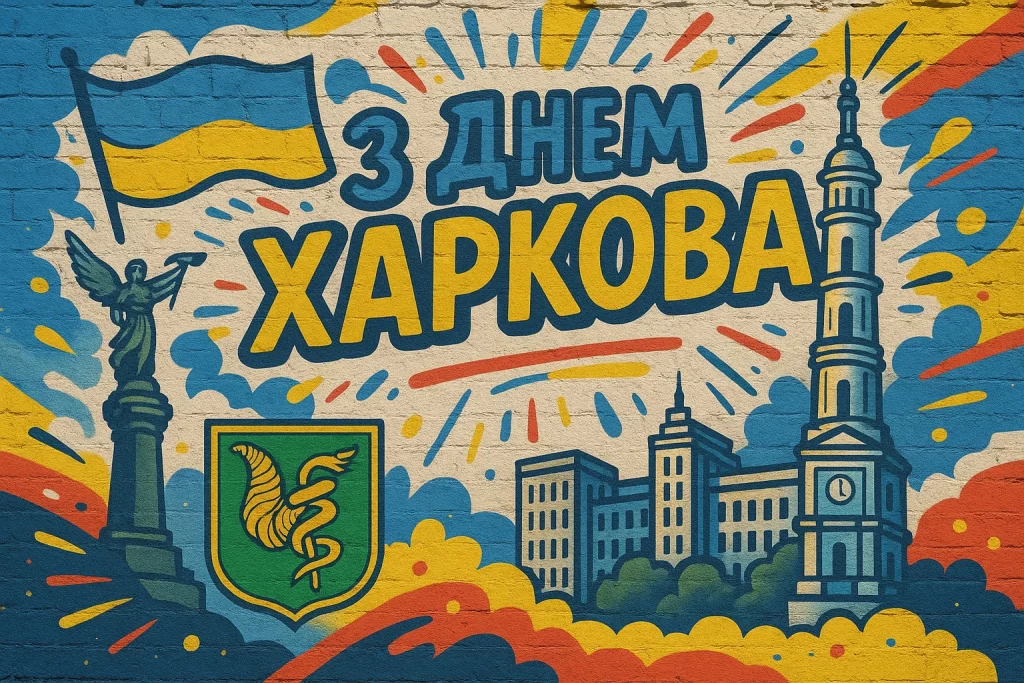 Привітання до Дня міста Харкова: своїми словами та в картинках чи листівках