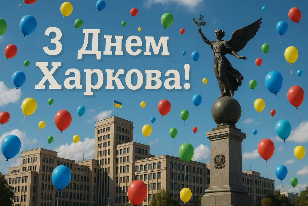 Привітання до Дня міста Харкова: своїми словами та в картинках чи листівках