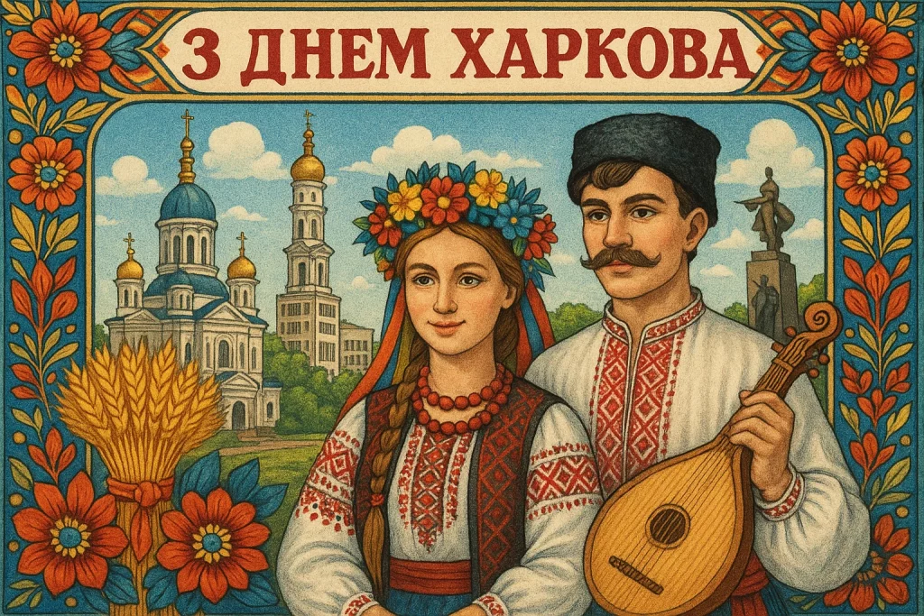 Привітання до Дня міста Харкова: своїми словами та в картинках чи листівках