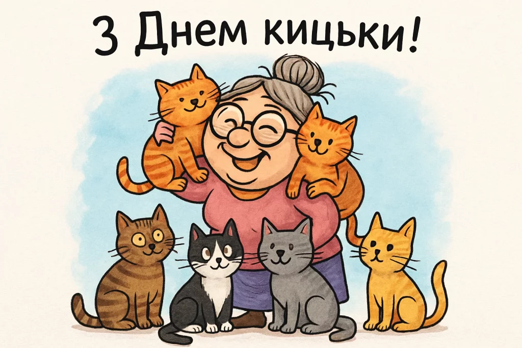 8 серпня — Міжнародний день кота: картинки та зворушливі привітання любителям пухнастих