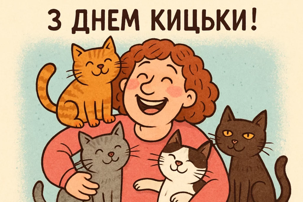 8 серпня — Міжнародний день кота: картинки та зворушливі привітання любителям пухнастих