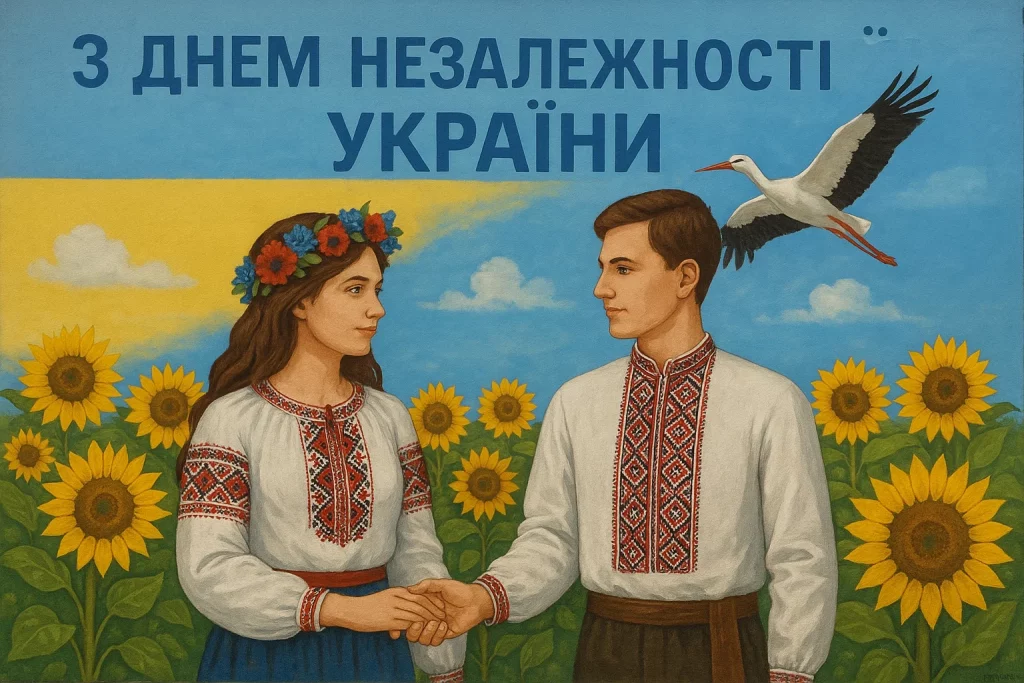 Привітання до Дня Незалежності України: своїми словами та в картинках чи листівках