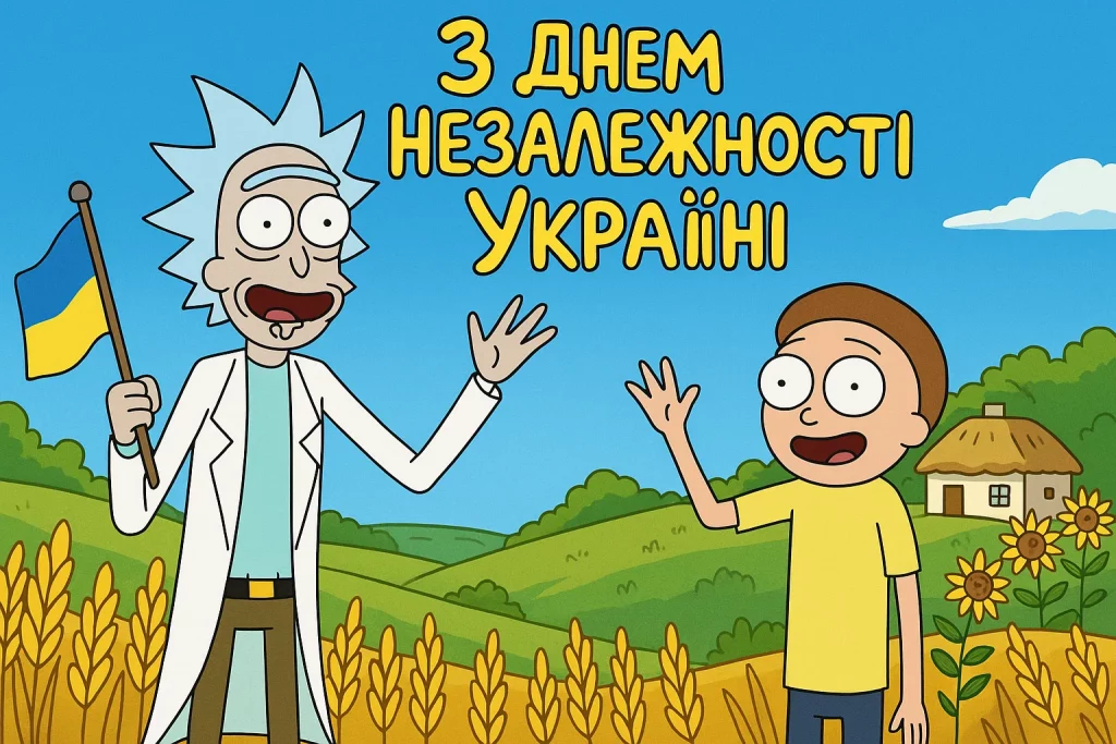 Привітання до Дня Незалежності України: своїми словами та в картинках чи листівках