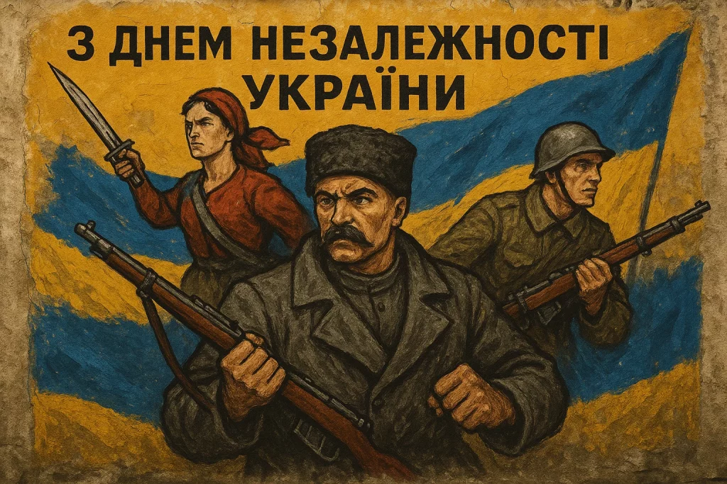 Привітання до Дня Незалежності України: своїми словами та в картинках чи листівках